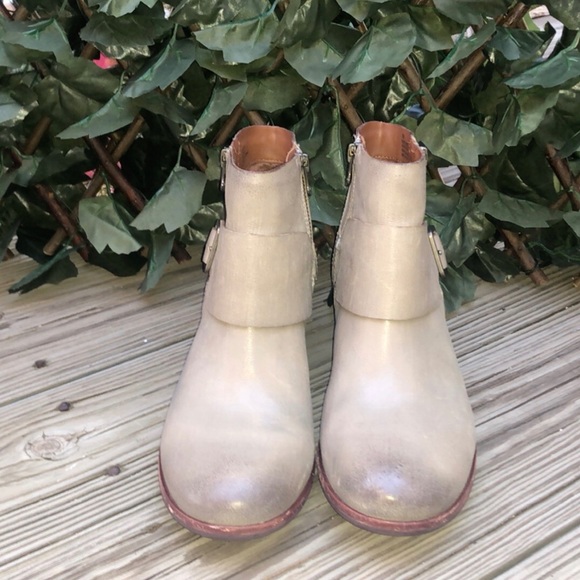 KORK-EASE Gray Leather Ankle Bootie - Picture 3 of 7